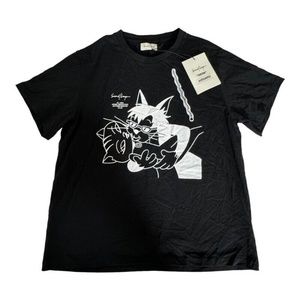 Second/Layer Black Hepcat T-Shirt Medium